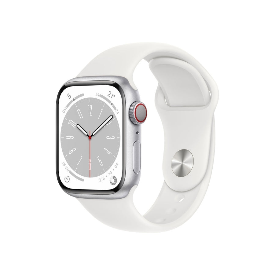 apple watch series 7 silver white