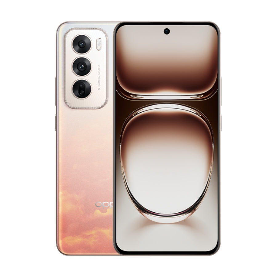 oppo reno 12 sunset pink