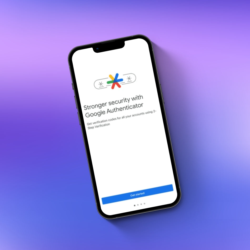set up Google Authenticator on a new phone