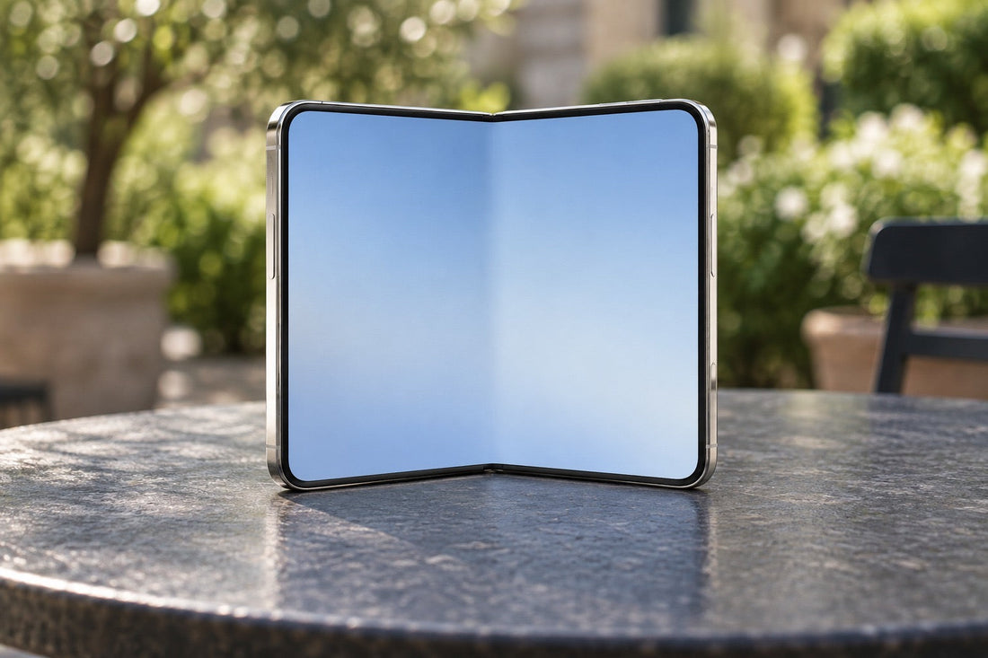 iPhone Duo new in 2026 on the table in nature
