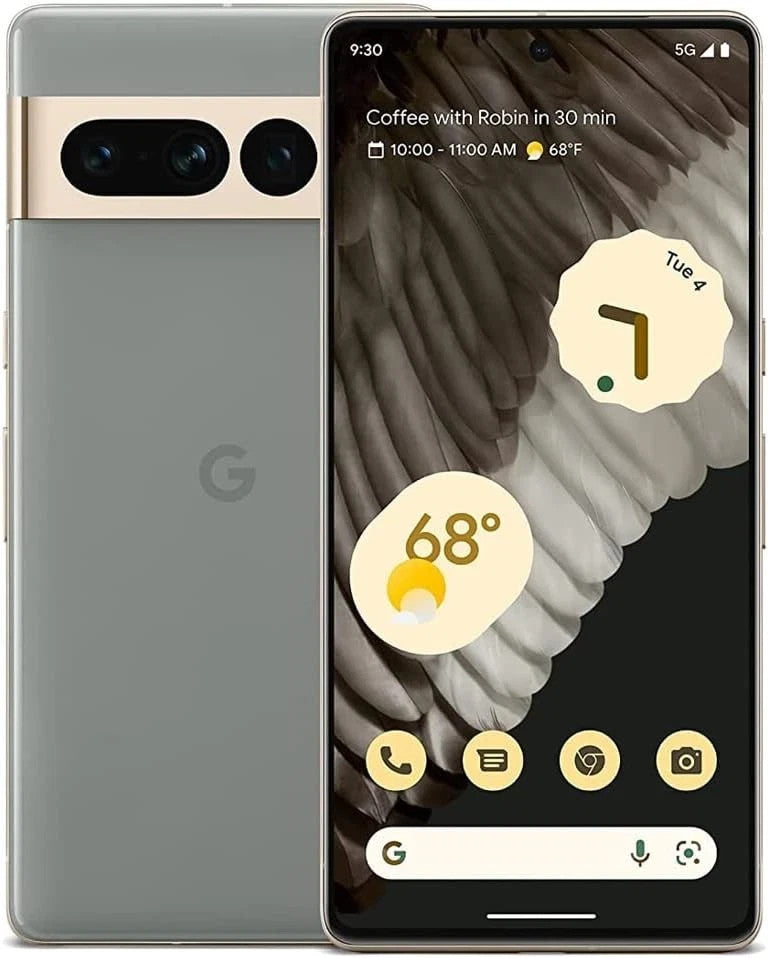 New Google Pixel 7 Pro Hazel 512GB/12GB Single Sim Unlocked Android Phone