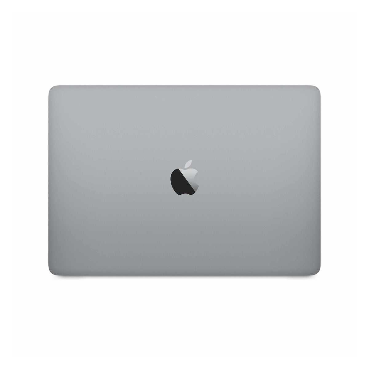 Space grey laptop Apple MacBook Pro 13 (2018) on a white background