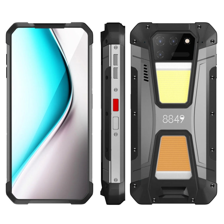 Rugged phone Unihertz Tank 2 with multiple views on a white background
