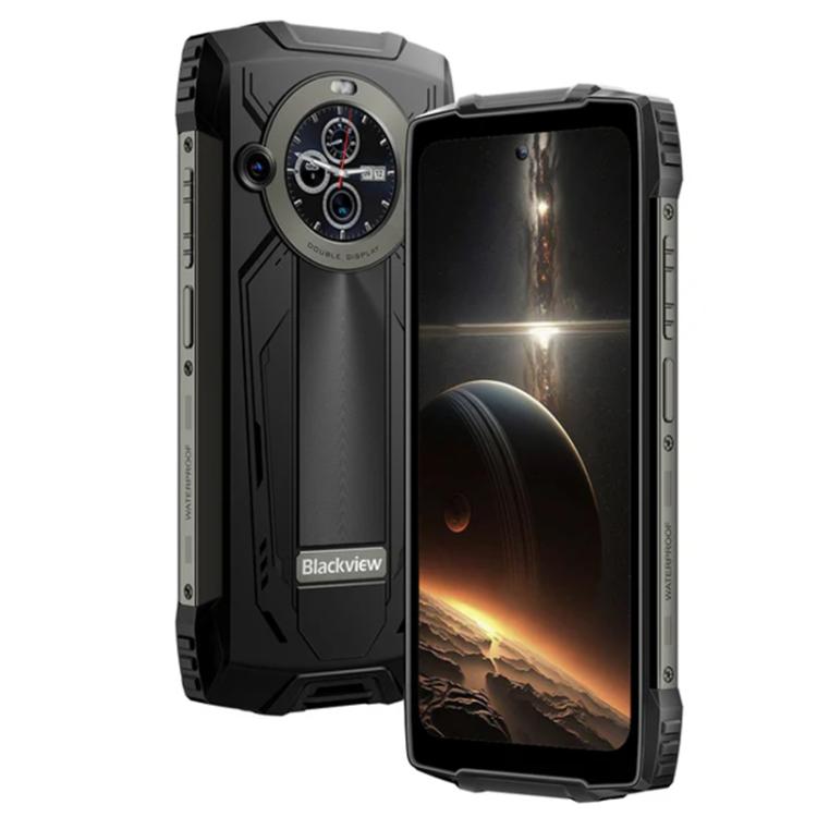 Rugged smartphone with Blackview BV8200 branding on a white background