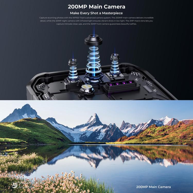 Oukitel WP100 TITAN main camera