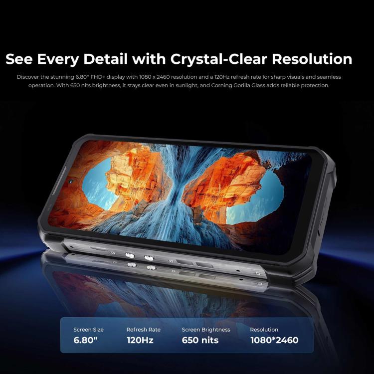  Oukitel WP100 TITAN resolution