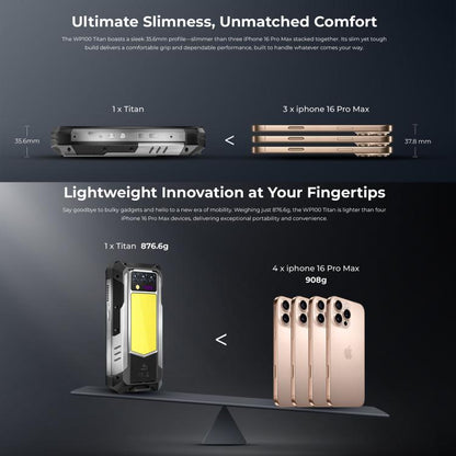 Oukitel WP100 TITAN innovation