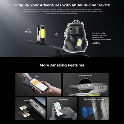 Oukitel WP100 TITAN NFC all in one