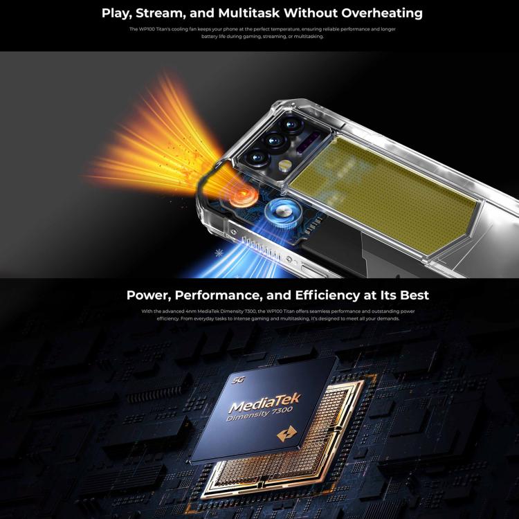 Oukitel WP100 TITAN performance