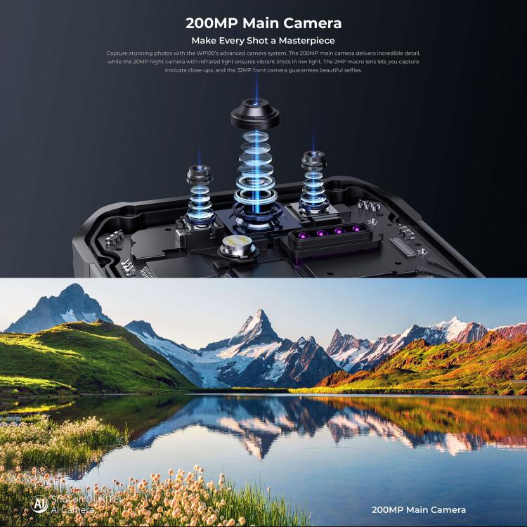 Oukitel WP100 Laser Rangefinder main camera