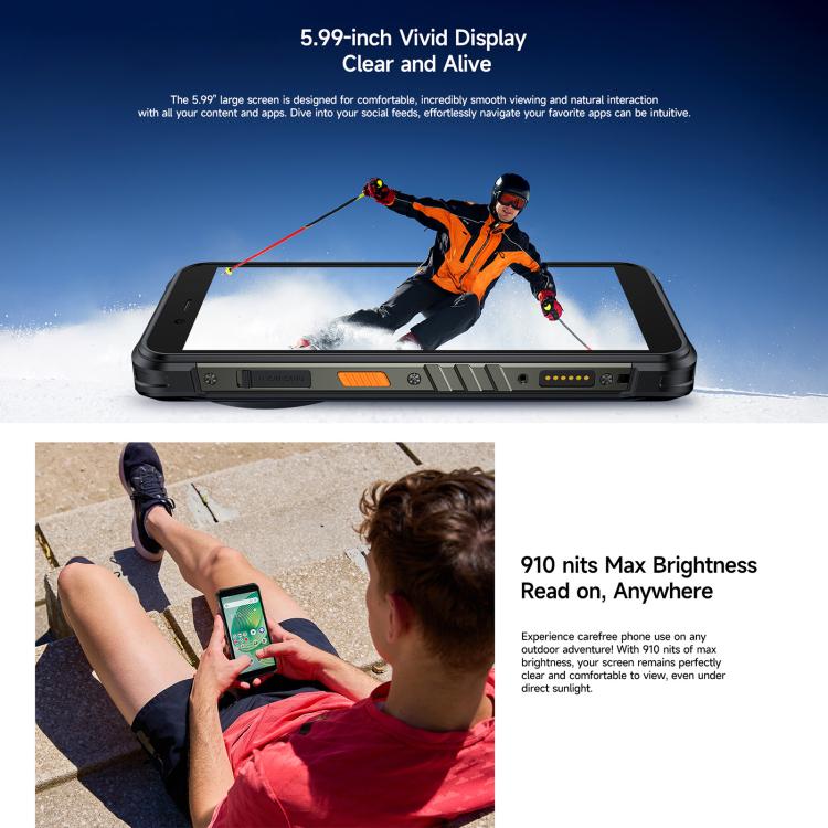 Ulefone RugKing display
