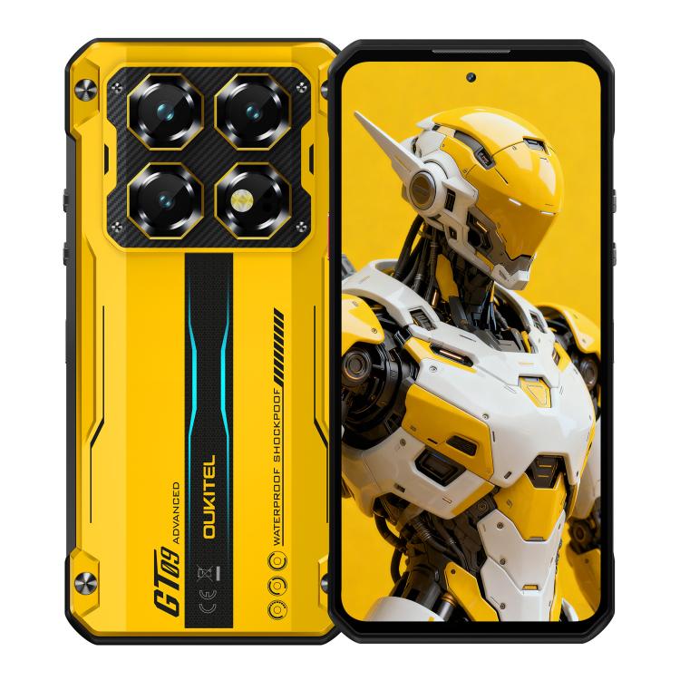 Oukitel WP60 yellow rugged smartphone