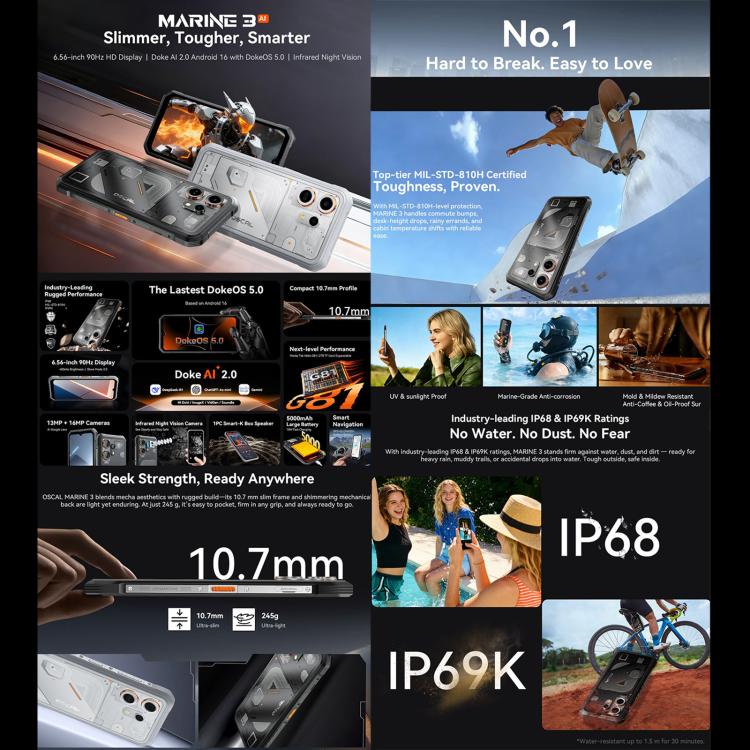 Blackview Oscal Marine 3 details and specs