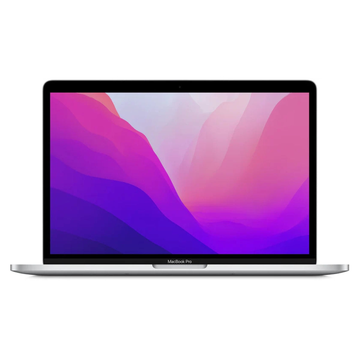 MacBook Pro 13 (2019) laptop with a colorful display on a white background