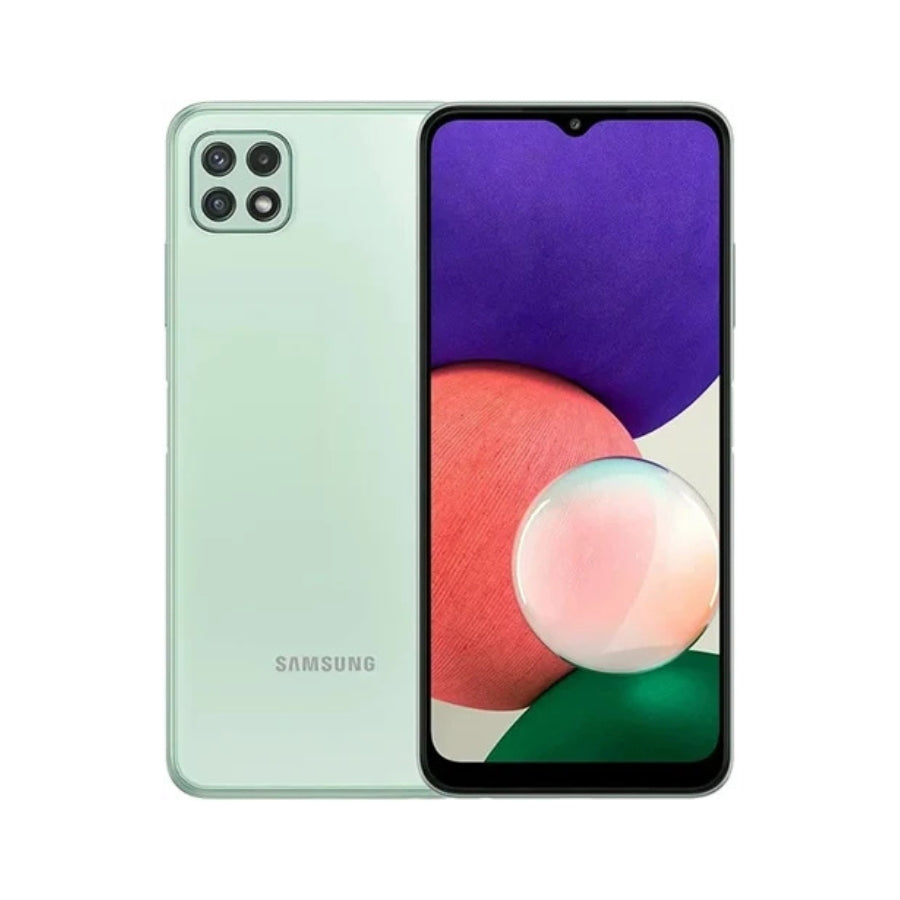 Green Mint Samsung Galaxy A22 phone 