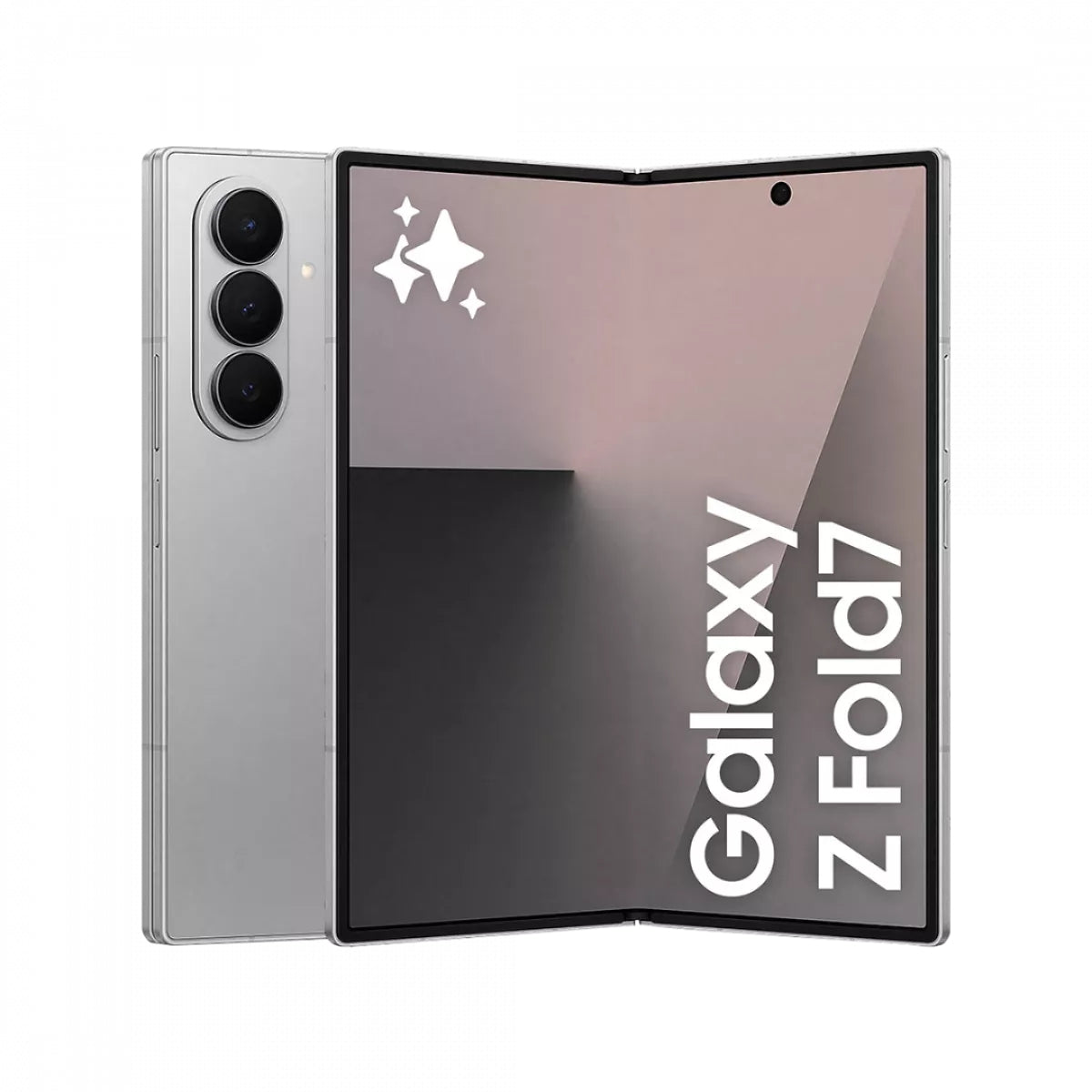 Samsung Galaxy Z Fold 7 phone on a white background