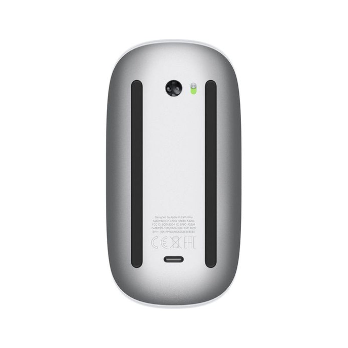 Silver Apple Magic Mouse 3rd Gen on a white background