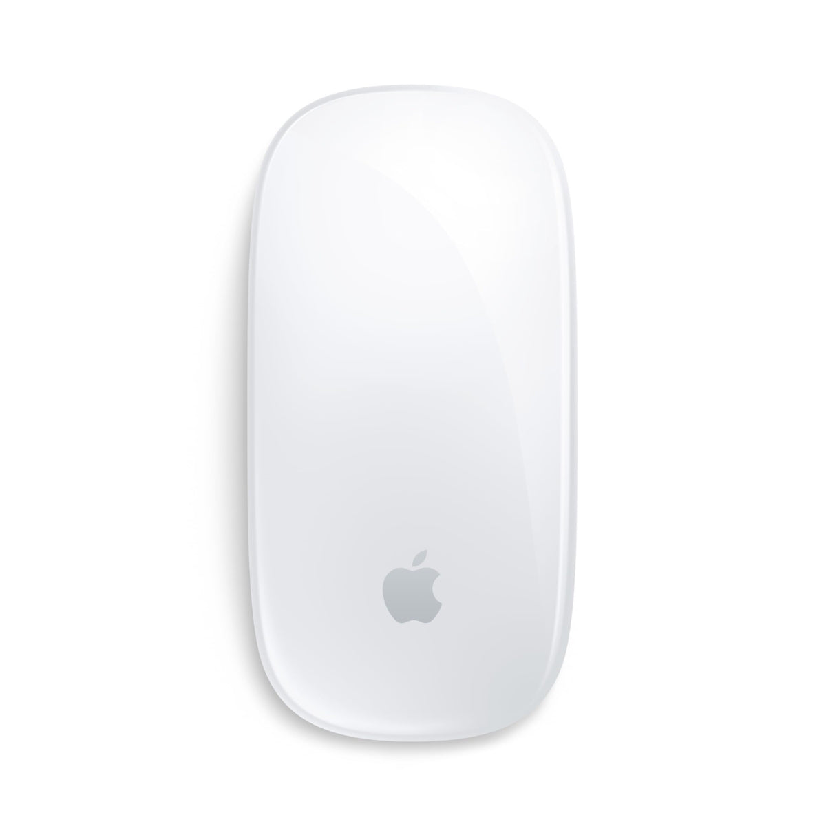 White Apple Magic Mouse (4th Gen) on a white background