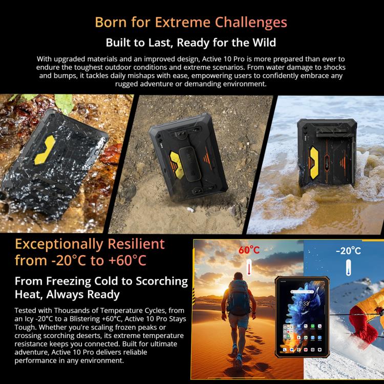 Blackview Active 10 Pro 5G Tablet extreme challenges