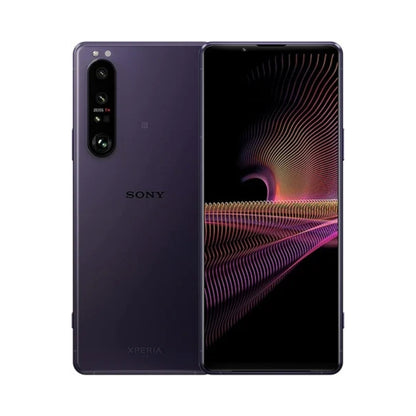 Sony Xperian 1 III smartphone showing front and back on a white background