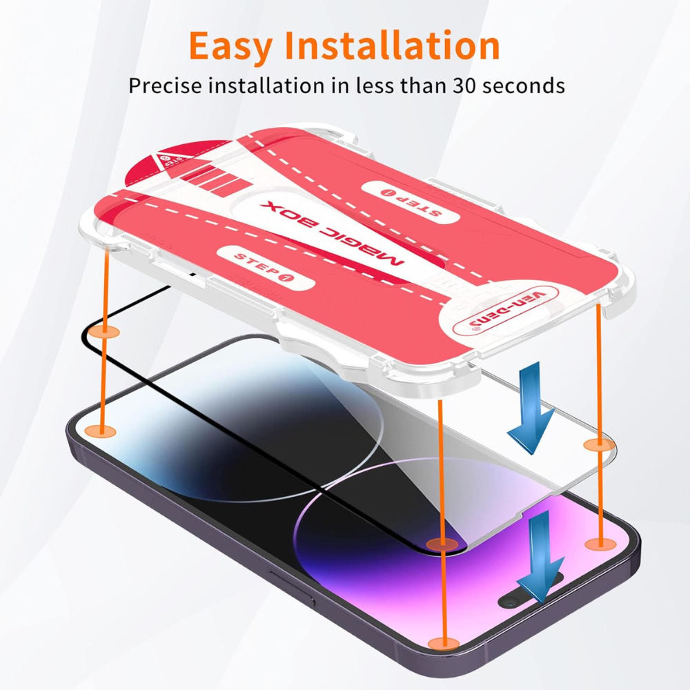iPhone Magic Screen Protector + Alignment Tool