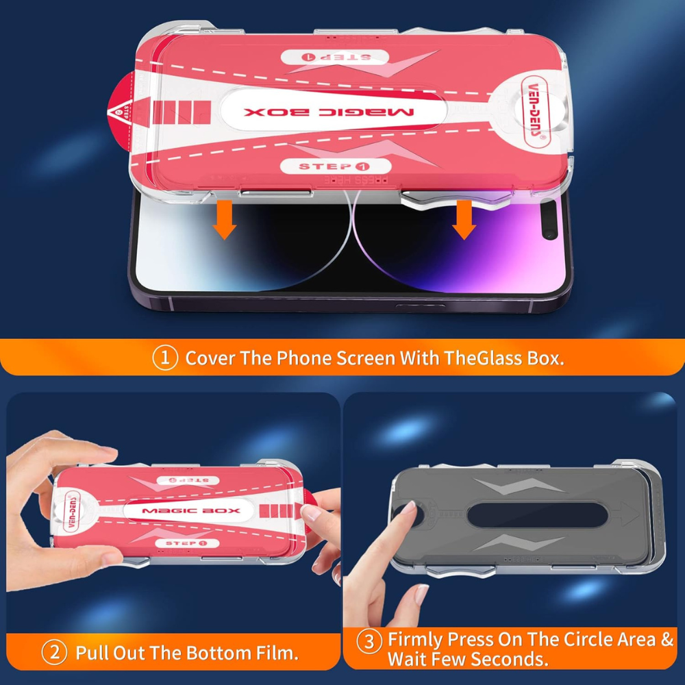 iPhone Magic Screen Protector + Alignment Tool