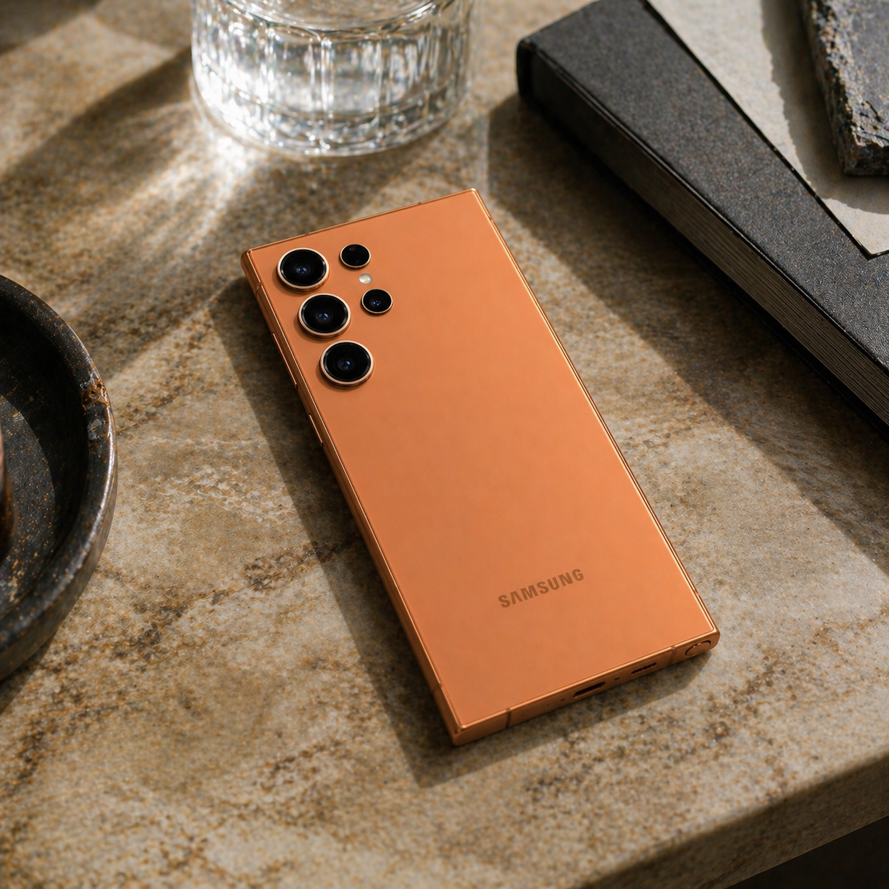 samsung galaxy s24 ultra titanium orange